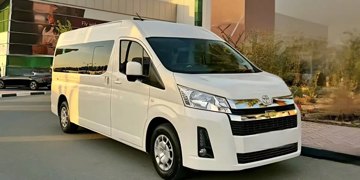 12 Seater Van rent in Dubai