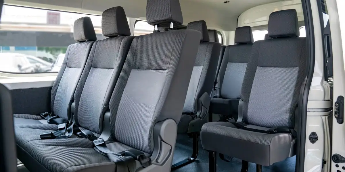 12 seater van interior