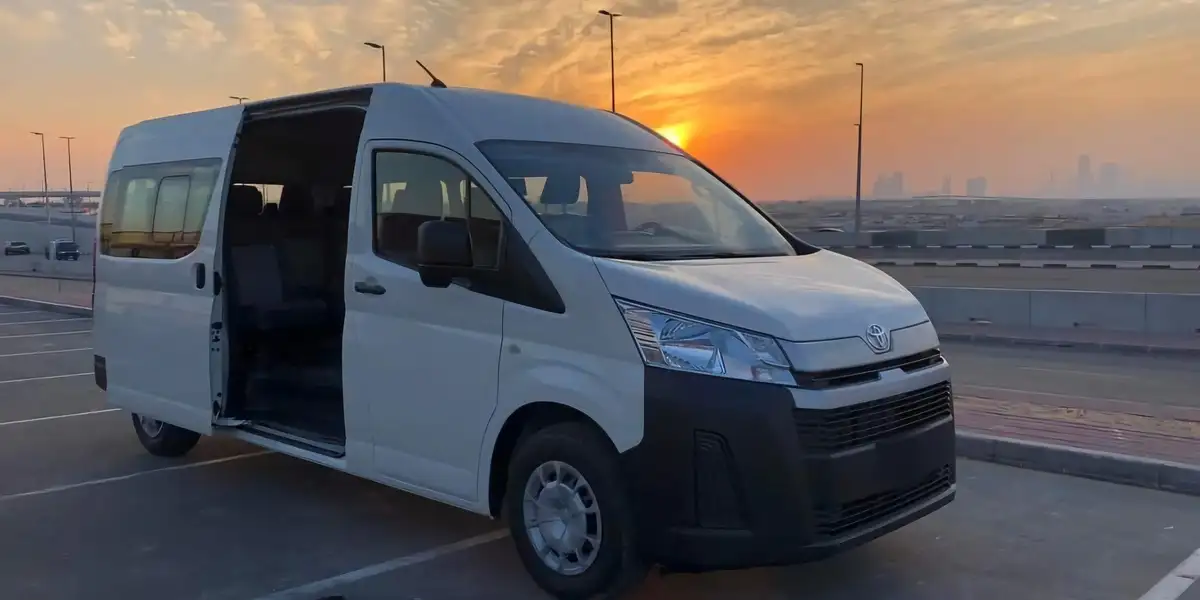 12 seater van rent in Dubai and Sharjah
