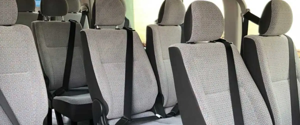 12 seats van interior seats
