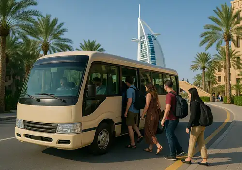 20 Passenger Minibus Hire Services Dubai