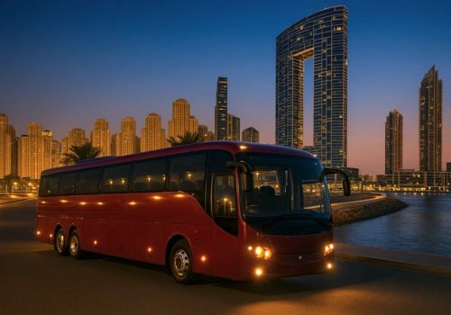 Coach or Charter Bus Hire in Dubai for parties