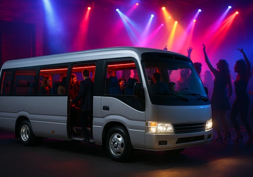 Rent party minibus