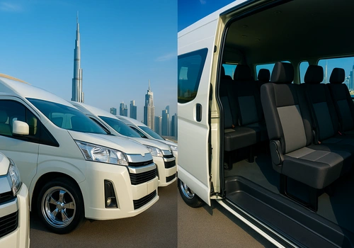Hire Minivan in Dubai