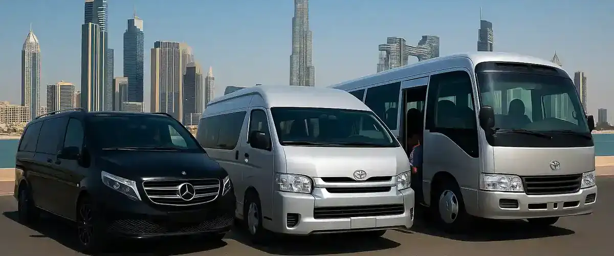 party bus and van