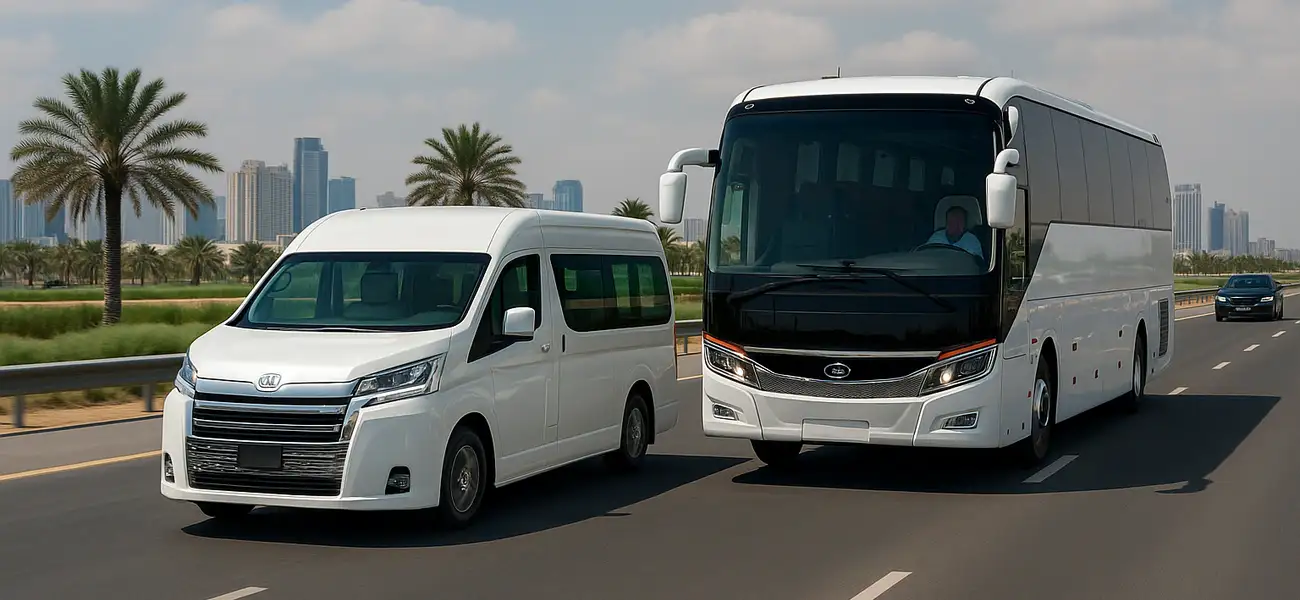 Minibus Rental in Sharjah