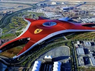 Ferrari world abu dhabi tour