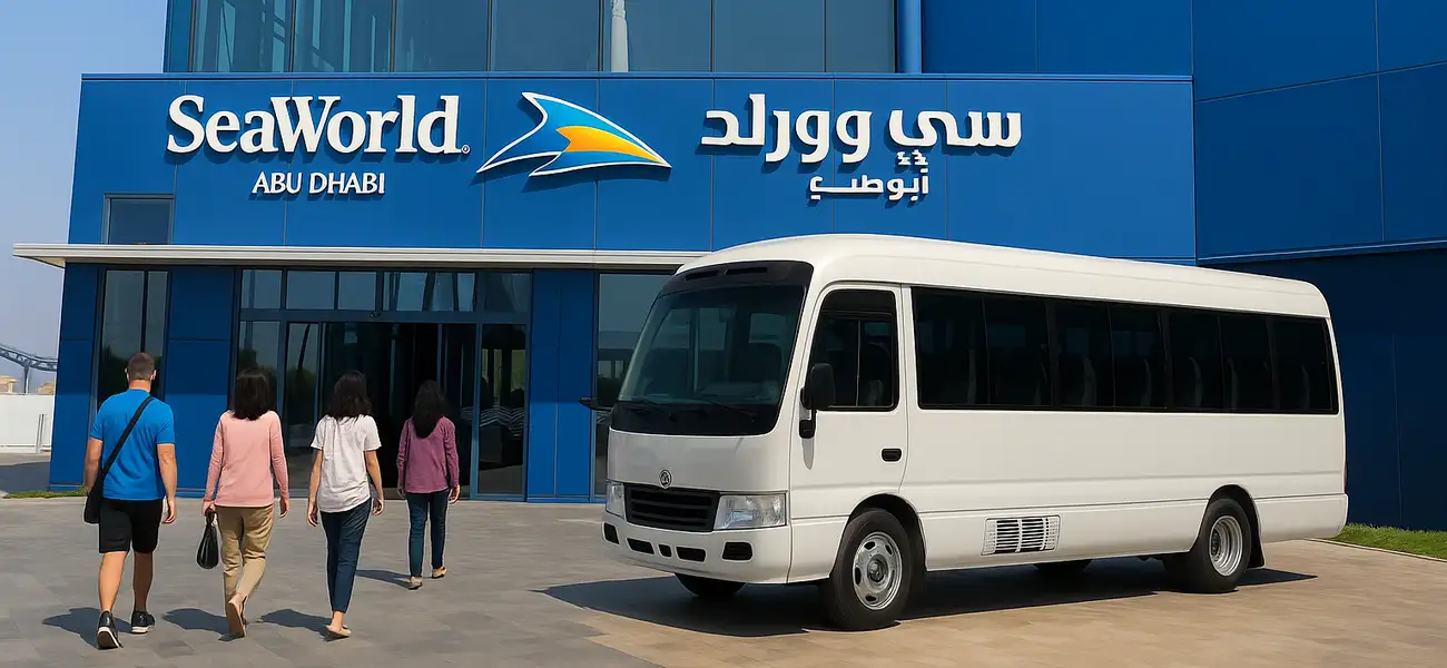 transfer to abu dhabi seaworld from dubai