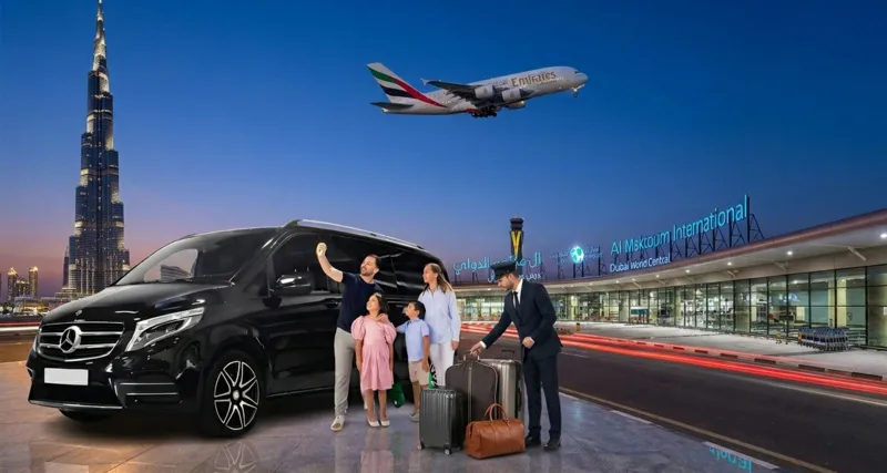Dubai to DWC Airport Taxi Transfer