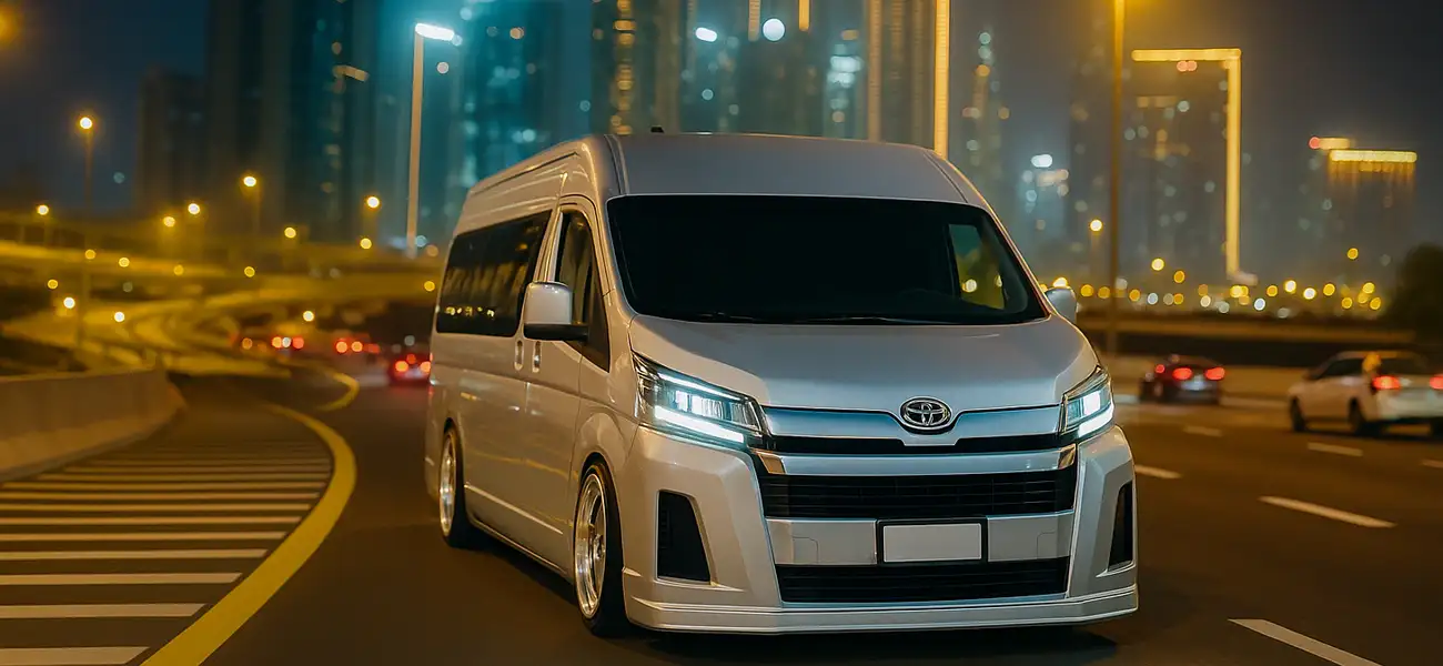van rental dubai